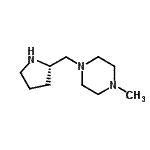 CAS#: 91790-92-0, 1-Methyl-4-[(2S)-2-pyrrolidinylmethyl]piperazine