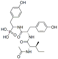 CAS 登录号：91796-92-8， 1-(N-(N-乙酰基异亮氨酰)酪氨酰)氨基-2-(4-羟基苯基)乙基膦酸