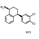 CAS#: 91797-57-8, (1S,4S)-4-(3,4-Dichlorophenyl)-1,2,3,4-tetrahydro-1-naphthalenamine hydrochloride (1:1)