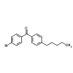 CAS#: 918500-19-3, (4-Bromophenyl)(4-pentylphenyl)methanone