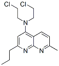 CAS 登录号：91860-16-1， N,N-双(2-氯乙基)-7-甲基-2-丙基-1,8-二氮萘-4-胺