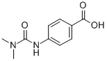 CAS#: 91880-51-2, 4-[[(Dimethylamino)Carbonyl]Amino]-Benzoic Acid