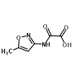 CAS#: 91933-54-9, [(5-Methyl-1,2-oxazol-3-yl)amino](oxo)acetic acid