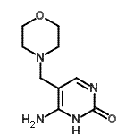 CAS#: 919524-54-2, 6-Amino-5-(4-morpholinylmethyl)-2(1H)-pyrimidinone