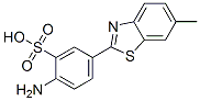 CAS#: 92-01-3, 2-Amino-5-(6-methylbenzothiazol-2-yl)benzenesulphonic acid