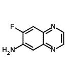 CAS#: 920034-10-2, 7-Fluoro-6-quinoxalinamine