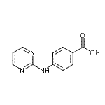 CAS#: 920287-46-3, 4-(2-Pyrimidinylamino)benzoic acid