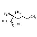 CAS#: 92077-82-2, 3-Hydroxy-2-methyl-L-norleucine