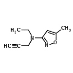 CAS 登录号：92087-85-9， N-乙基-5-甲基-N-(2-丙炔-1-基)-1,2-恶唑-3-胺
