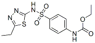 CAS#: 92110-38-8, Ethyl [4-[[(5-Ethyl-1,3,4-Thiadiazol-2-Yl)Amino]Sulphonyl]Phenyl]-Carbamate