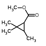 CAS#: 92114-23-3, Methyl 2,2,3-trimethylcyclopropanecarboxylate