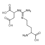 CAS#: 92117-83-4, N-[N'-(4-Amino-4-carboxybutyl)carbamimidoyl]aspartic acid