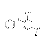 CAS#: 92163-78-5, 1-[3-Nitro-4-(phenylsulfanyl)phenyl]ethanone