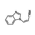 CAS#: 92173-66-5, (2Z)-3-(1H-Benzimidazol-1-yl)acrylonitrile