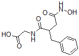 CAS 登录号：92175-56-9， (3-(N-羟基)甲酰氨基-2-苄基丙酰基)甘氨酸