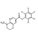 CAS#: 921938-83-2, Pentafluorophenyl 4-methyl-3,4-dihydro-2H-pyrido[3,2-b][1,4]oxazine-7-carboxylate