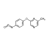 CAS#: 921938-98-9, 2-(4-Isocyanatophenoxy)-6-methylpyrazine