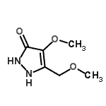 CAS 登录号：92214-38-5， 4-甲氧基-5-(甲氧基甲基)-1,2-二氢-3H-吡唑-3-酮