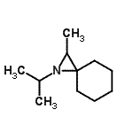 CAS#: 92244-85-4, 1-Isopropyl-2-methyl-1-azaspiro[2.5]octane