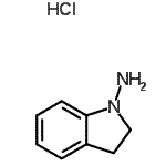 CAS#: 92259-86-4, 1-Indolinamine hydrochloride (1:1)