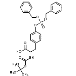 CAS#: 92265-01-5, O-[Bis(benzyloxy)phosphoryl]-N-{[(2-methyl-2-propanyl)oxy]carbonyl}-L-tyrosine