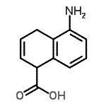 CAS#: 92287-94-0, 5-Amino-1,4-dihydro-1-naphthalenecarboxylic acid