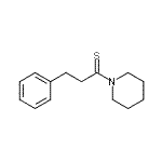CAS#: 92326-86-8, 3-Phenyl-1-(1-piperidinyl)-1-propanethione