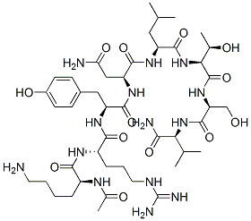 CAS 登录号：92355-86-7， N-乙酰基-赖氨酰-精氨酰-酪氨酰-天冬氨酰胺酰-亮氨酰基-苏氨酰-丝氨酰-缬氨酰胺