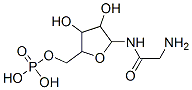 CAS 登录号：92379-77-6， [5-[(2-氨基乙酰基)氨基]-3,4-二羟基-四氢呋喃-2-基]甲氧基膦酸