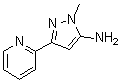 CAS#: 92406-50-3, 1-Methyl-3-(2-pyridinyl)-1H-pyrazol-5-amine