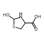 CAS#: 92447-51-3, 2-Hydroxy-1,3-thiazolidine-4-carboxylic acid