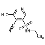 CAS#: 924886-05-5, 4-Cyano-N-ethyl-5-methyl-3-pyridinesulfonamide