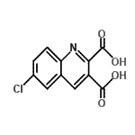 CAS#: 92513-50-3, 6-Chloro-2,3-quinolinedicarboxylic acid