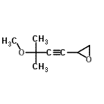 CAS#: 92521-78-3, 2-(3-Methoxy-3-methyl-1-butyn-1-yl)oxirane