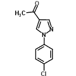 CAS 登录号：925580-76-3， 1-[1-(4-氯苯基)-1H-吡唑-4-基]乙酮