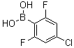 CAS 登录号：925911-61-1， (4-氯-2,6-二氟苯基)硼酸