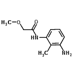 CAS 登录号：926215-70-5， N-(3-氨基-2-甲基苯基)-2-甲氧基乙酰胺