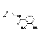 CAS 登录号：926222-63-1， 3-氨基-N-(2-甲氧基乙基)-2-甲基苯甲酰胺