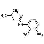 CAS 登录号：926237-37-8， N-(3-氨基-2-甲基苯基)-3-甲基丁烷酰胺