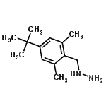 CAS#: 926261-89-4, [2,6-Dimethyl-4-(2-methyl-2-propanyl)benzyl]hydrazine
