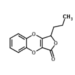 CAS 登录号：926276-76-8， 3-丙基呋喃并[3,4-b][1,4]苯并二氧杂环己-1(3H)-酮