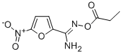 CAS#: 92662-79-8, 5-Nitro-N-(1-oxopropoxy)-2-furancarboximidamide