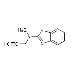 CAS#: 92677-77-5, N-Methyl-N-(2-propyn-1-yl)-1,3-benzothiazol-2-amine