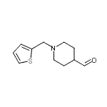 CAS#: 926921-80-4, 1-(2-Thienylmethyl)-4-piperidinecarbaldehyde