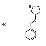 CAS 登录号：927819-90-7， (3R)-3-(苄氧基)吡咯烷盐酸盐(1:1)