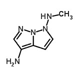 CAS#: 928337-54-6, N<sup>1</sup>-Methyl-1H-pyrazolo[1,5-b]pyrazole-1,4-diamine
