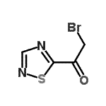 CAS#: 92845-72-2, 2-Bromo-1-(1,2,4-thiadiazol-5-yl)ethanone