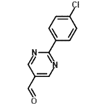 CAS 登录号：928713-84-2， 2-(4-氯苯基)-5-嘧啶甲醛