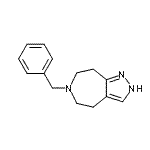 CAS#: 928774-97-4, 6-Benzyl-2,4,5,6,7,8-hexahydropyrazolo[3,4-d]azepine