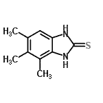 CAS#: 92893-95-3, 4,5,6-Trimethyl-1,3-dihydro-2H-benzimidazole-2-thione